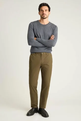 Stretch-Baumwoll-Chino
