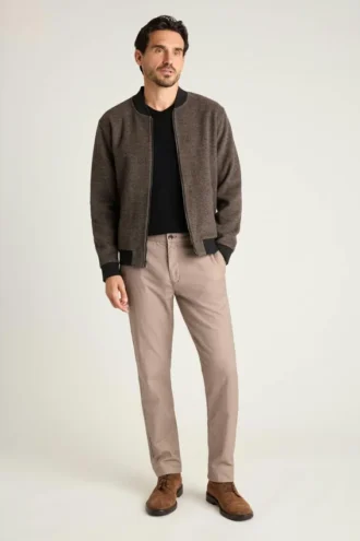 Stretch-Baumwoll-Chino