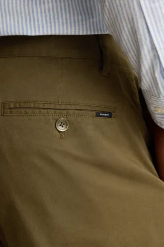 Stretch-Baumwoll-Chino