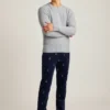 Stretch-Cordhose mit Stickerei Stretch-Cordhose mit Stickerei