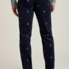 Stretch-Cordhose mit Stickerei Stretch-Cordhose mit Stickerei