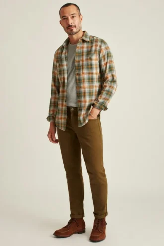 Stretch-Flanell-Hemd
