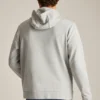 Stretch-French-Terry-Hoodie mit Druckknöpfen Stretch-French-Terry-Hoodie mit Druckknöpfen