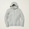 Stretch-French-Terry-Hoodie mit Druckknöpfen Stretch-French-Terry-Hoodie mit Druckknöpfen