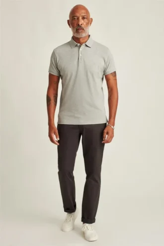 Stretch-Piqué-Polo