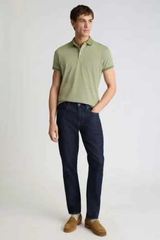 Stretch-Piqué-Polo