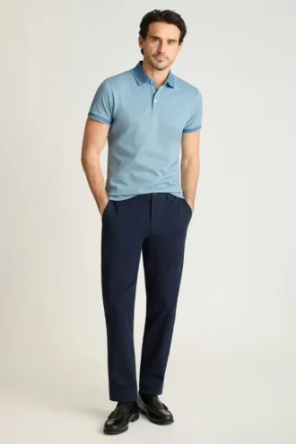 Stretch-Piqué-Polo