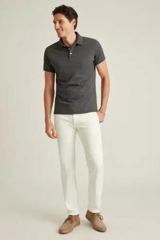 Stretch-Piqué-Polo
