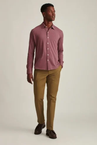 Stretch Washed Chino: Tailored Fit Chinos
