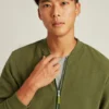 Strick-Bomberjacke Strick-Bomberjacke