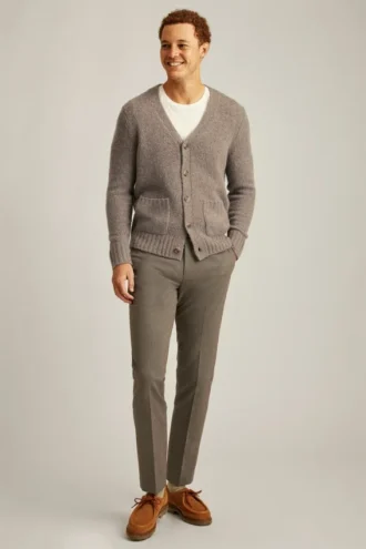 Strickjacke aus Alpaka-Wolle