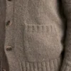 Strickjacke aus Alpaka-Wolle Strickjacke aus Alpaka-Wolle
