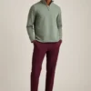 Strukturiertes Fleece-Shirt mit halbem Reißverschluss Strukturiertes Fleece-Shirt mit halbem Reißverschluss