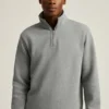 Superweiches Fleece mit halbem Reißverschluss Superweiches Fleece mit halbem Reißverschluss