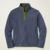 Sweater Fleece Snap Mock