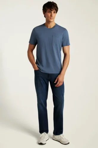 T-Shirt mit Tasche aus Bio-Baumwolle