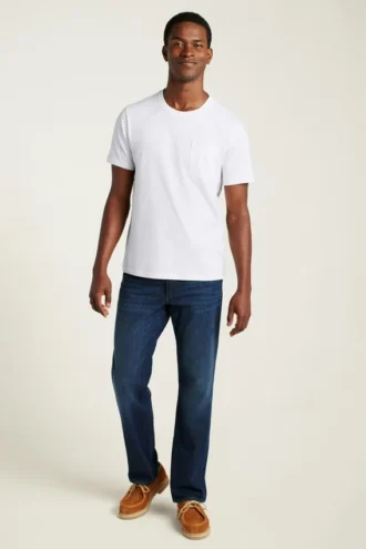 T-Shirt mit Tasche aus Bio-Baumwolle