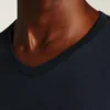 T-Shirt mit V-Ausschnitt aus Bio-Baumwolle T-Shirt mit V-Ausschnitt aus Bio-Baumwolle