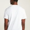 T-Shirt mit V-Ausschnitt aus Bio-Baumwolle T-Shirt mit V-Ausschnitt aus Bio-Baumwolle
