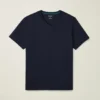 T-Shirt mit V-Ausschnitt aus Bio-Baumwolle T-Shirt mit V-Ausschnitt aus Bio-Baumwolle