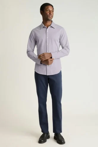 Tech-Piqué-Button-Down-Hemd