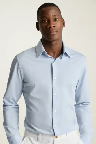 Tech-Piqué-Button-Down-Hemd