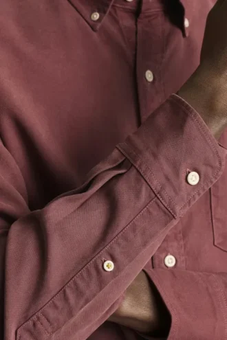 Tencel-Hemd, stückgefärbt | Weiches & atmungsaktives Tencel-Hemd mit Knopfleiste