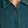 Terry Zip Polo Terry Zip Polo
