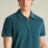 Terry Zip Polo Terry Zip Polo
