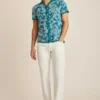 Trippy Floral Cabana Sweater Polo Trippy Floral Cabana Sweater Polo