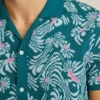 Trippy Floral Cabana Sweater Polo Trippy Floral Cabana Sweater Polo