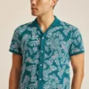 Trippy Floral Cabana Sweater Polo Trippy Floral Cabana Sweater Polo
