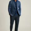 Unconstructed Blazer aus italienischem Leinen Unconstructed Blazer aus italienischem Leinen