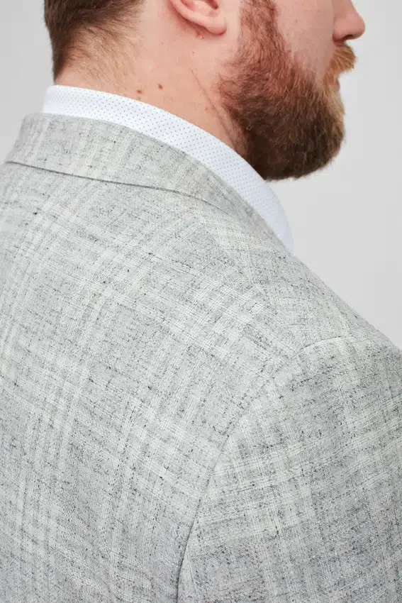 Unconstructed Blazer aus italienischem Leinen in Großen Größen Unconstructed Blazer aus italienischem Leinen in Großen Größen