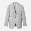 Unconstructed Blazer aus italienischem Leinen in Großen Größen Unconstructed Blazer aus italienischem Leinen in Großen Größen