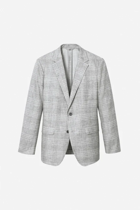 Unconstructed Blazer aus italienischem Leinen in Großen Größen Unconstructed Blazer aus italienischem Leinen in Großen Größen