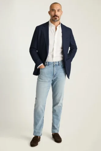 Unconstructed Italian Wool Blazer