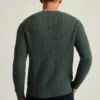 Waffelpullover aus Yak-Mischung Waffelpullover aus Yak-Mischung