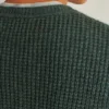 Waffelpullover aus Yak-Mischung Waffelpullover aus Yak-Mischung