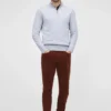 Waschbarer Half-Zip-Pullover aus Baumwolle und Kaschmir Waschbarer Half-Zip-Pullover aus Baumwolle und Kaschmir