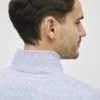 Waschbarer Half-Zip-Pullover aus Baumwolle und Kaschmir Waschbarer Half-Zip-Pullover aus Baumwolle und Kaschmir