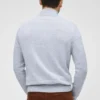 Waschbarer Half-Zip-Pullover aus Baumwolle und Kaschmir Waschbarer Half-Zip-Pullover aus Baumwolle und Kaschmir