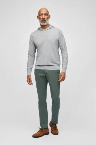Waschbarer Hoodie aus Baumwolle und Kaschmir