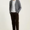 Waschbarer Merino-Cardigan Waschbarer Merino-Cardigan