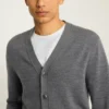 Waschbarer Merino-Cardigan Waschbarer Merino-Cardigan