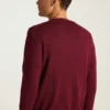 Waschbarer Merino-Pullover mit Rundhalsausschnitt Waschbarer Merino-Pullover mit Rundhalsausschnitt