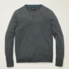 Waschbarer Merino-Pullover mit Rundhalsausschnitt Waschbarer Merino-Pullover mit Rundhalsausschnitt