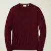 Waschbarer Merino-Pullover mit Rundhalsausschnitt Waschbarer Merino-Pullover mit Rundhalsausschnitt