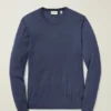 Waschbarer Merino-Pullover mit Rundhalsausschnitt Waschbarer Merino-Pullover mit Rundhalsausschnitt