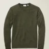 Waschbarer Merino-Pullover mit Rundhalsausschnitt Waschbarer Merino-Pullover mit Rundhalsausschnitt